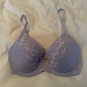 Natori Purple Lace Full-Coverage Bra